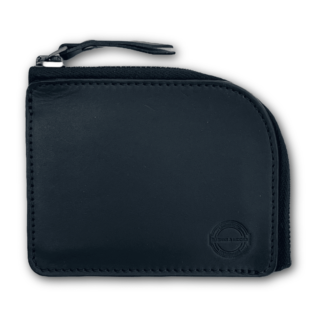 Barnes & Moore - Mariner Zip Wallet - Black - Regent Tailoring Salisbury