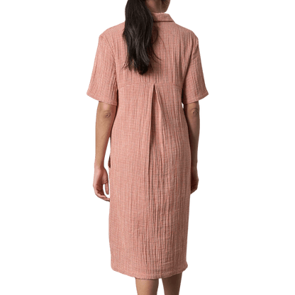 Bibico - Alexa Shirt Dress - Rust Check - Regent Tailoring Salisbury