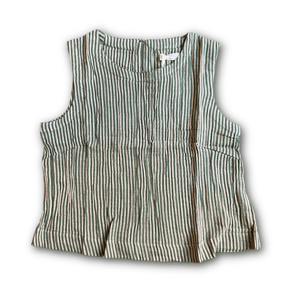 Bibico - Pippa Blouse - Green Stripes - Regent Tailoring Salisbury