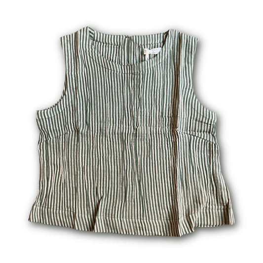 Bibico - Pippa Blouse - Green Stripes - Regent TailoringBibico
