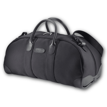 Billingham Weekender Bag - Black FibreNyte / Black Leather (Olive Lining) - Regent TailoringBillingham