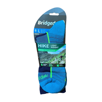 Bridgedale Hike Sock - Lightweight - Blue - Regent Tailoring Salisbury