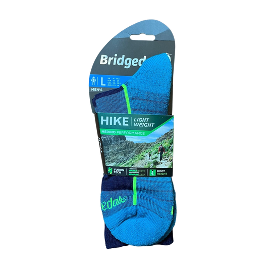 Bridgedale Hike Sock - Lightweight - Blue - Regent Tailoring Salisbury