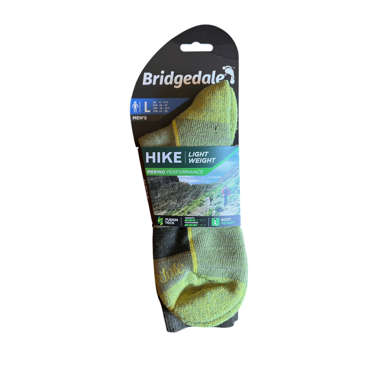 Bridgedale Hike Sock - Lightweight - Green - Regent Tailoring Salisbury