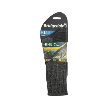 Bridgedale Walking Socks - Dark Grey - 7105968M832 - Regent Tailoring Salisbury