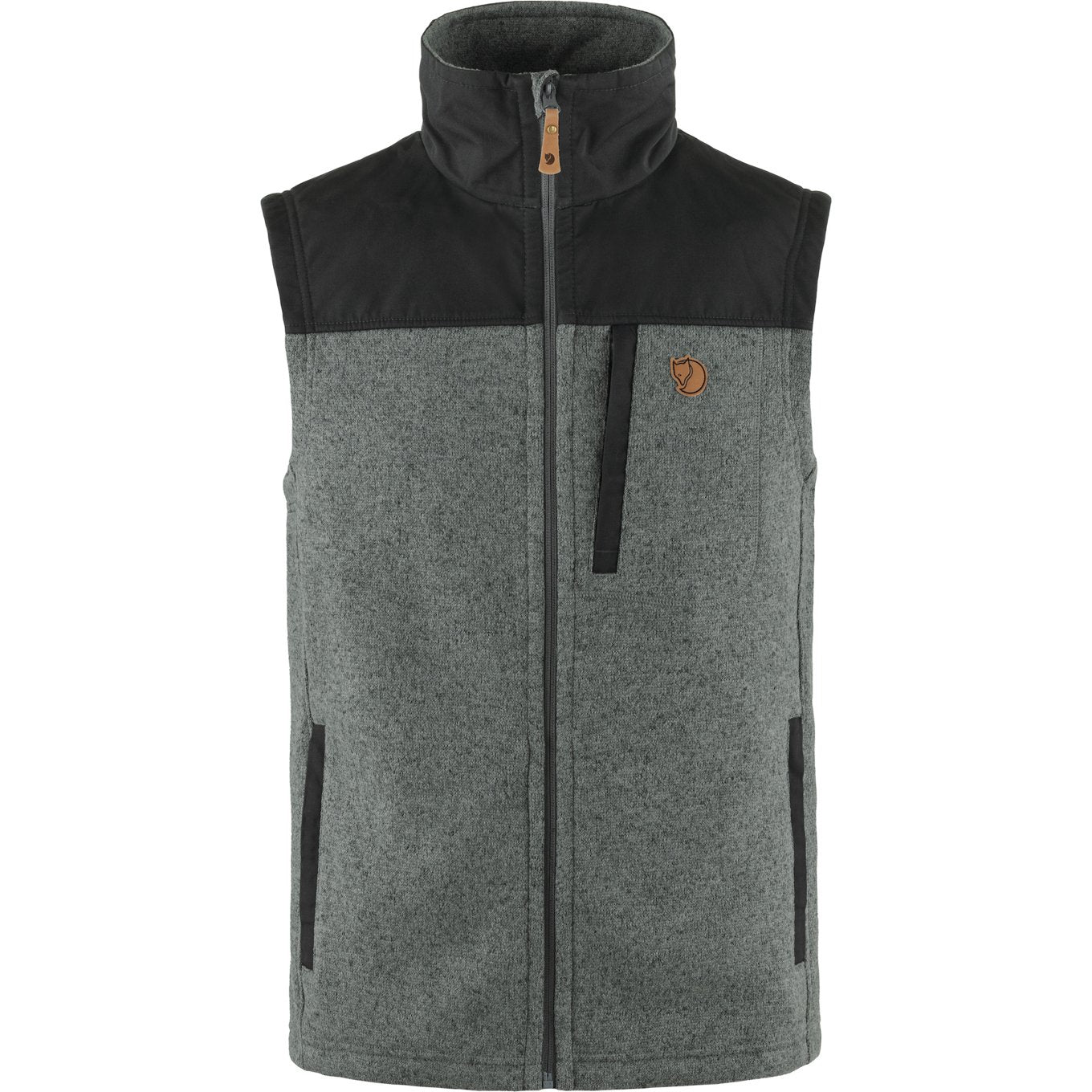 A fleece vest
