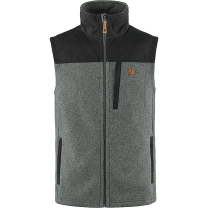 A fleece vest