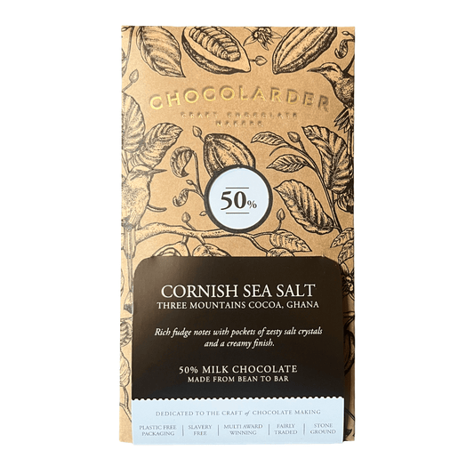 CHOCOLARDER -Cornish Seasalt 50% Milk Chocolate - Regent TailoringCHOCOLARDER