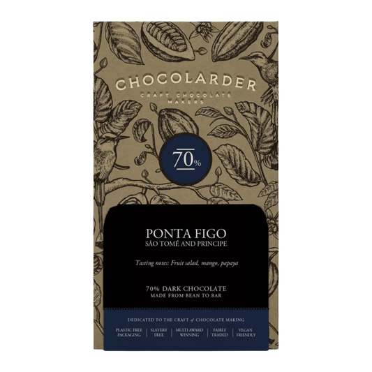 CHOCOLARDER - Ponta Figo 70% Dark Chocolate - Regent TailoringCHOCOLARDER
