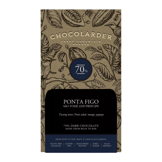 CHOCOLARDER - Ponta Figo 70% Dark Chocolate - Regent Tailoring Salisbury