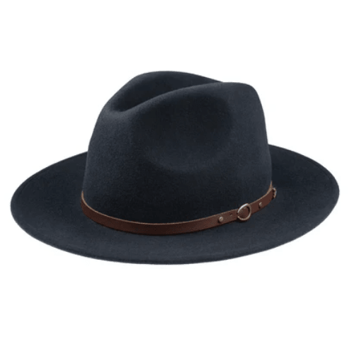 Christy's - Crushable Safari - Navy - Regent TailoringChristys'