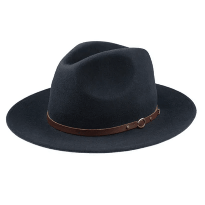 Christy's - Crushable Safari - Navy - Regent TailoringChristys'
