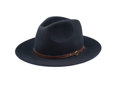 Christy's - Crushable Safari - Navy - Regent TailoringChristys'