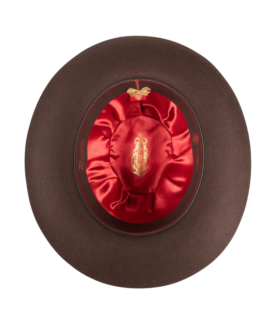 Christy's - Grosvenor Wool Felt Fedora - Brown - Regent Tailoring Salisbury