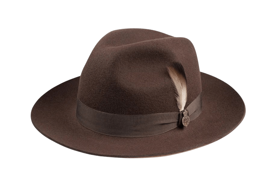 Christy's - Grosvenor Wool Felt Fedora - Brown - Regent Tailoring Salisbury