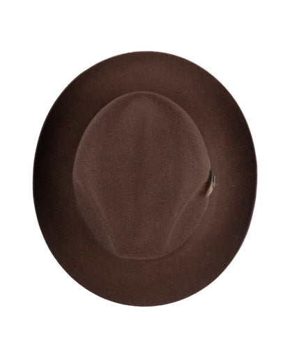 Christy's - Grosvenor Wool Felt Fedora - Brown - Regent TailoringChristys'