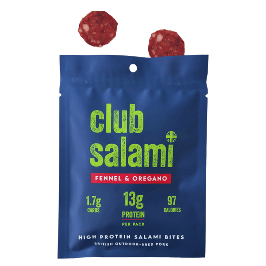 Club Salami - Fennel & Oregano Salami Bites - 36g - Regent Tailoring Salisbury