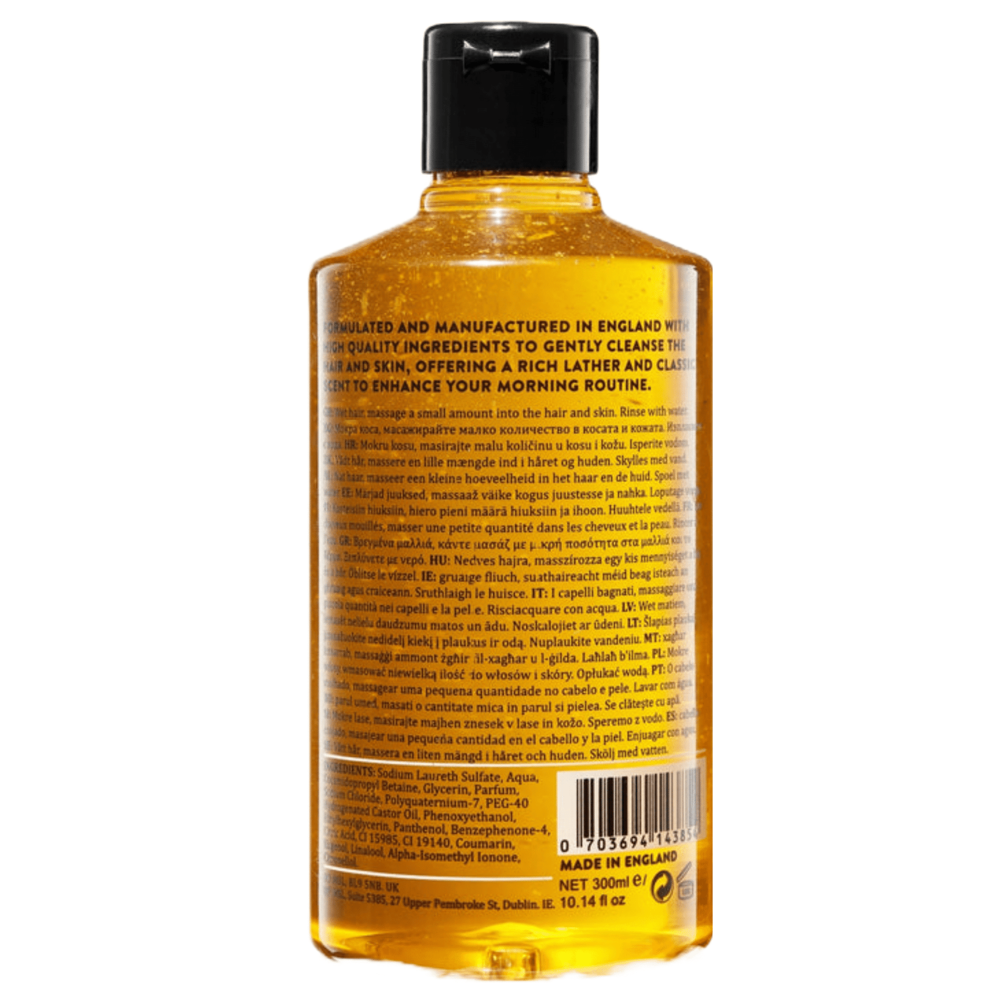 Dapper Dan Hair and Body Shampoo - Regent Tailoring Salisbury
