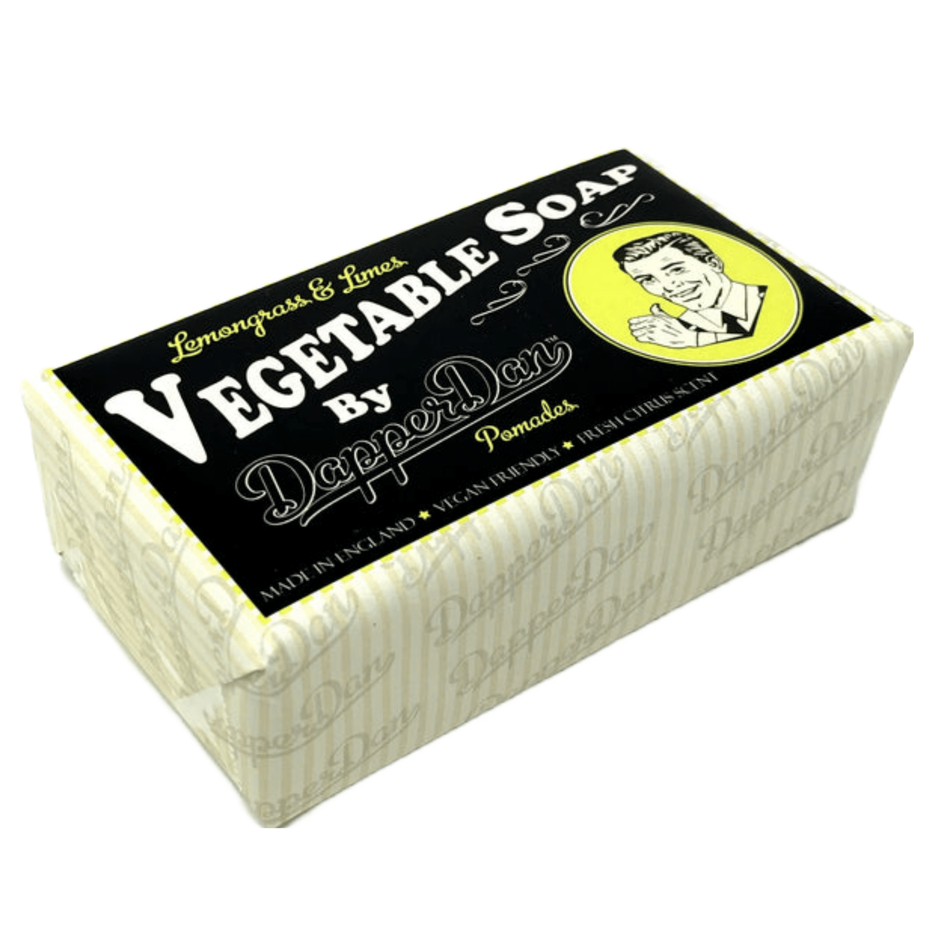 Dapper Dan Lemongrass & Limes Vegetable Soap - Regent Tailoring Salisbury