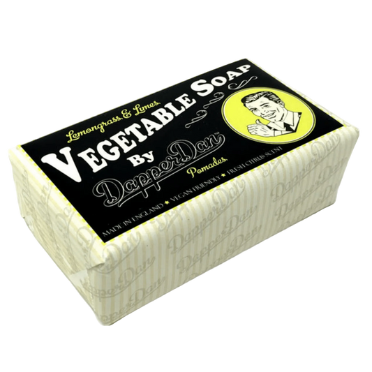Dapper Dan Lemongrass & Limes Vegetable Soap - Regent Tailoring Salisbury