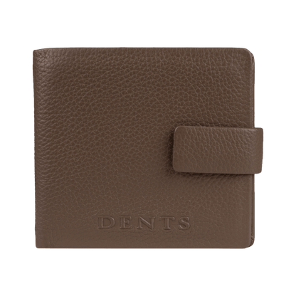 Dents - Aire Pebble Grain Leather Coin Bifold Wallet - Regent Tailoring Salisbury