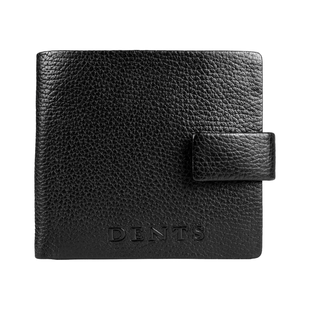 Dents - Aire Pebble Grain Leather Coin Bifold Wallet - Regent Tailoring Salisbury