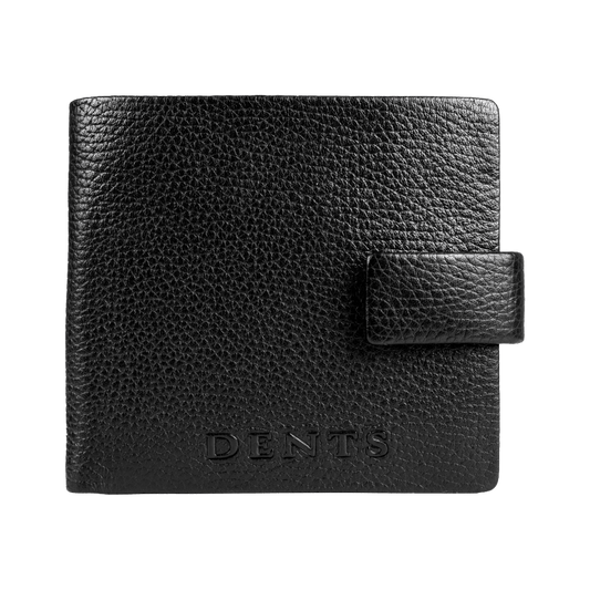 Dents - Aire Pebble Grain Leather Coin Bifold Wallet - Regent Tailoring Salisbury