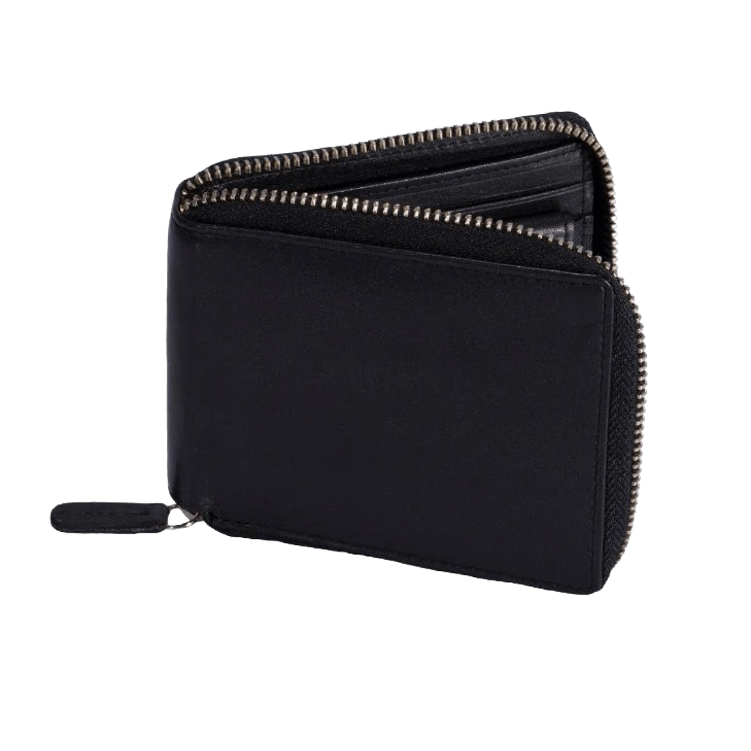 Dents - Avon Zip Wallet - Black - Regent Tailoring Salisbury
