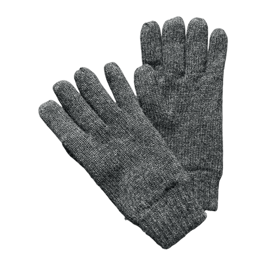 DENTS - Durham - Thinsulate-Lined Knitted Gloves - Charcoal - Regent Tailoring Salisbury
