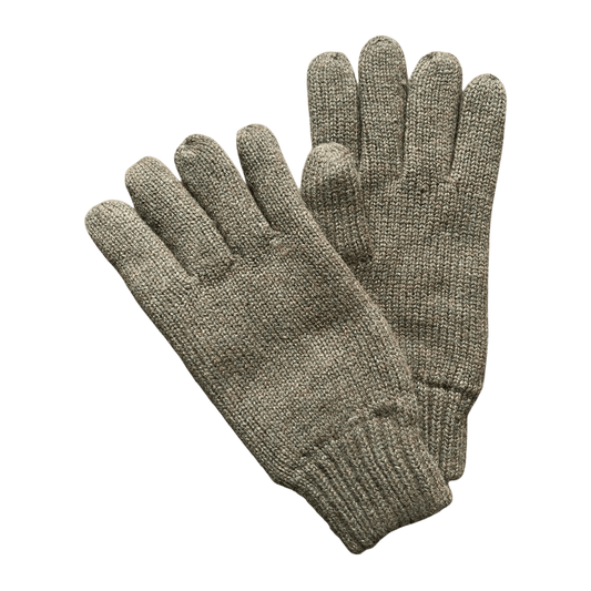 DENTS - Durham - Thinsulate-Lined Knitted Gloves - Olive - Regent Tailoring Salisbury