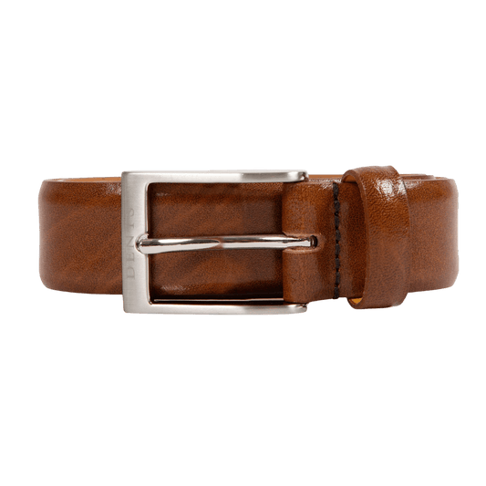 DENTS - Heritage Lined Full-Grain Leather Belt - Tan - Regent Tailoring Salisbury