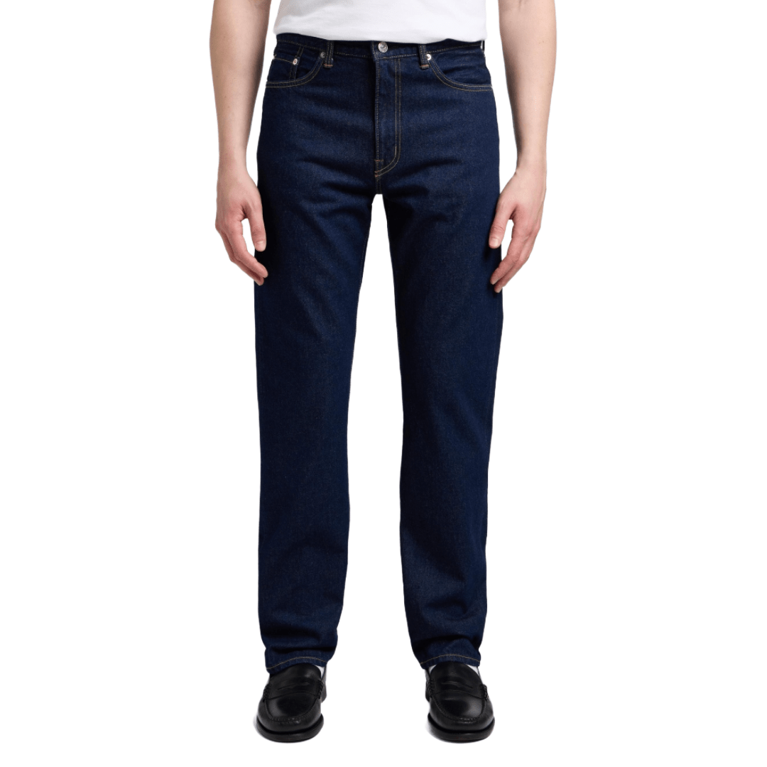 Edwin - 12.5oz Regular Straight Jeans - Blue/Rinsed - Regent Tailoring Salisbury