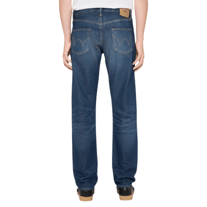 Edwin - 12.5oz Regular Tapered Jeans - Blue/Dark Used - Regent Tailoring Salisbury