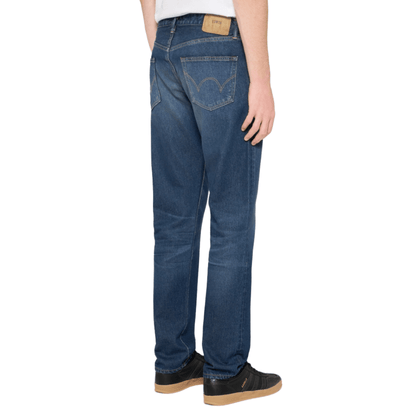 Edwin - 12.5oz Regular Tapered Jeans - Blue/Dark Used - Regent Tailoring Salisbury