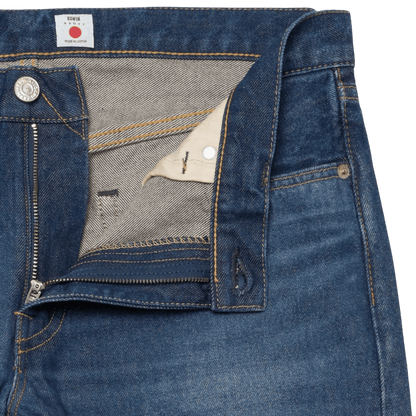 Edwin - 12.5oz Regular Tapered Jeans - Blue/Dark Used - Regent Tailoring Salisbury