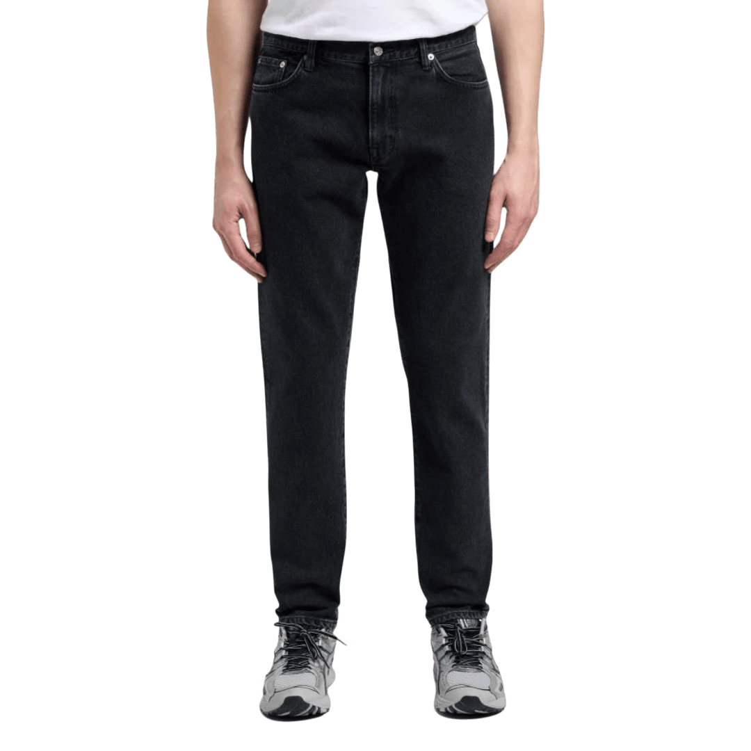 EDWIN - 13oz Regular Tapered Jean - Black Dark Used - Regent Tailoring Salisbury