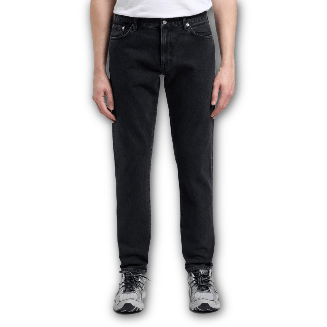 EDWIN - 13oz Regular Tapered Jean - Black Dark Used - Regent Tailoring Salisbury
