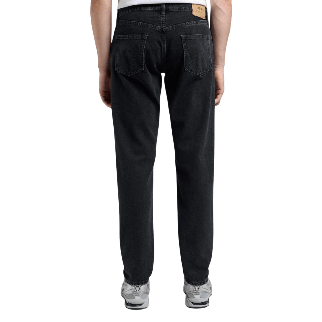 EDWIN - 13oz Regular Tapered Jean - Black Dark Used - Regent Tailoring Salisbury