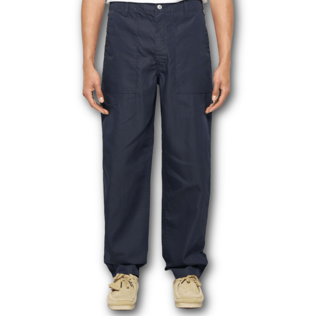EDWIN - Baker Pant - Ripstop Fabric - Navy - Regent Tailoring Salisbury