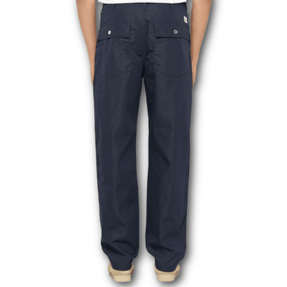 EDWIN - Baker Pant - Ripstop Fabric - Navy - Regent Tailoring Salisbury