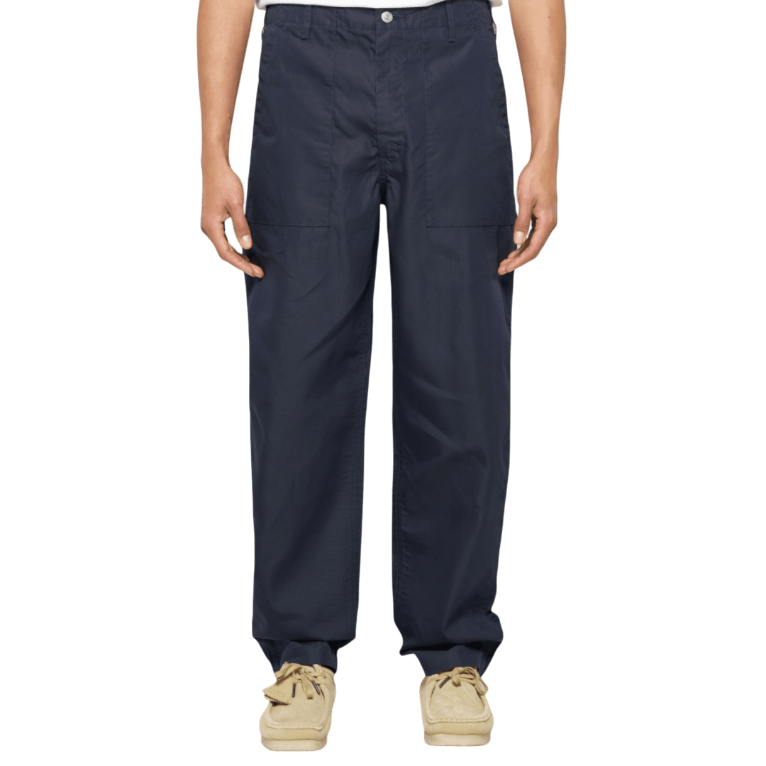 EDWIN - Baker Pant - Ripstop Fabric - Navy - Regent Tailoring Salisbury