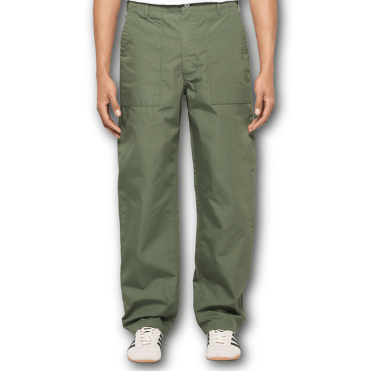 EDWIN - Baker Pant - Ripstop Fabric - Olive - Regent TailoringEdwin