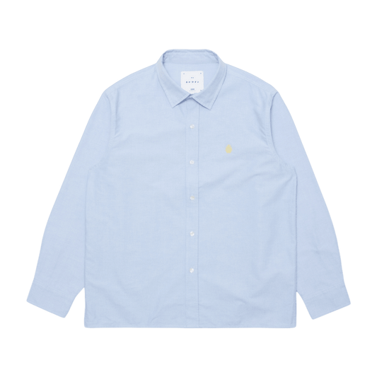 Edwin - Big Ox-Shirt LS - Blue - Regent Tailoring Salisbury