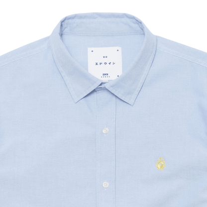 Edwin - Big Ox-Shirt LS - Blue - Regent Tailoring Salisbury