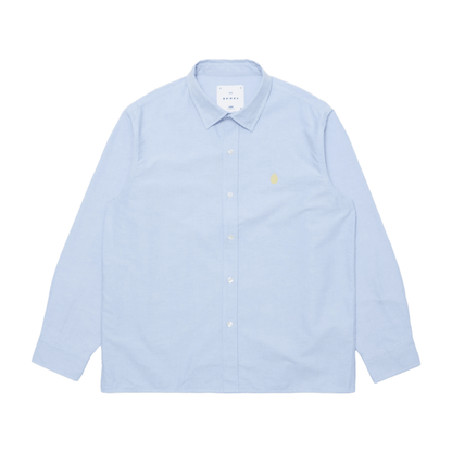 Edwin - Big Ox-Shirt LS - Blue - Regent Tailoring Salisbury