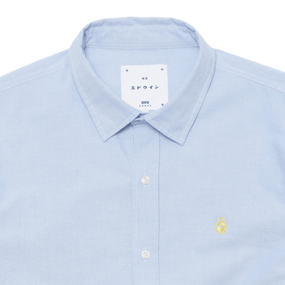 Edwin - Big Ox-Shirt LS - Blue - Regent Tailoring Salisbury