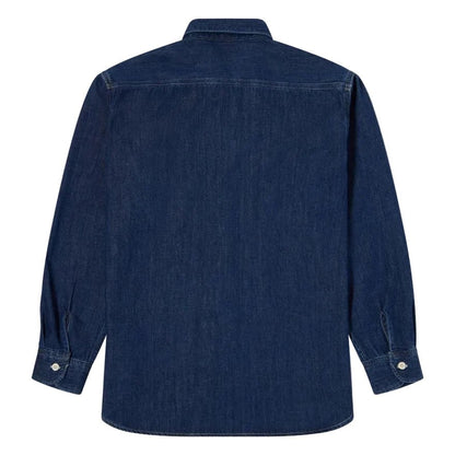 Edwin - Denim Work Shirt - Blue Dark Used - Regent TailoringEdwin