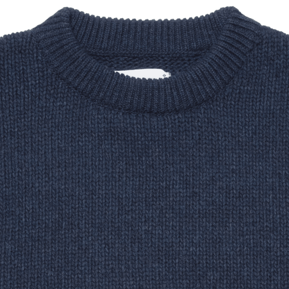 Edwin - Ellis Hibiki Sweater – Navy / Pink - Regent Tailoring Salisbury