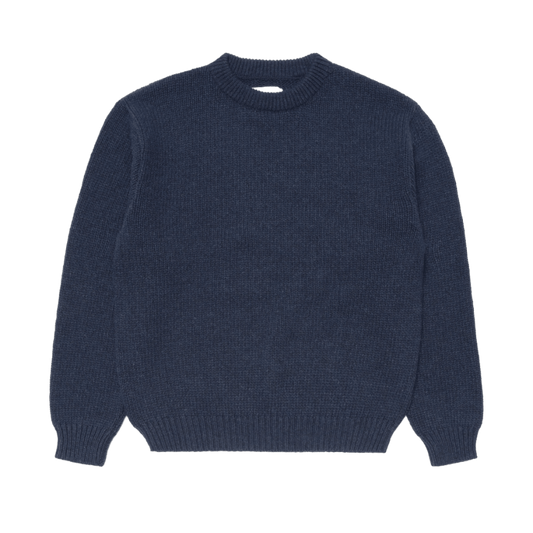 Edwin - Ellis Hibiki Sweater – Navy / Pink - Regent Tailoring Salisbury