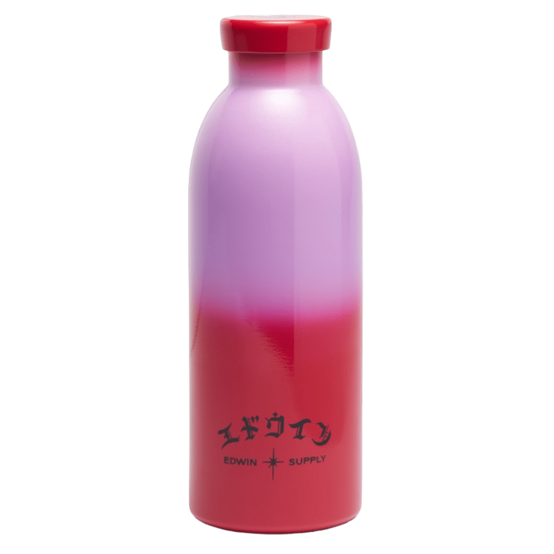 Edwin - Heat Sensitive Bottle - Red/Purple - Regent Tailoring Salisbury